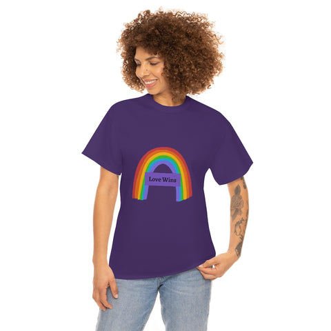 Love Wins Unisex T-Shirt Pride Tee LGBTQIA+