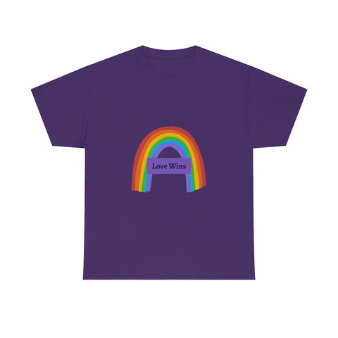 Love Wins Unisex T-Shirt Pride Tee LGBTQIA+